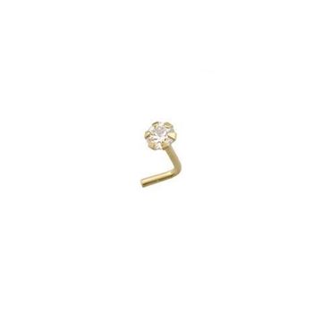 Imágen de PIERCING ORO NARÍZ CIRCONITA 2 mm.